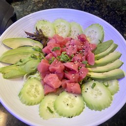 Tuna poke bowl Tuna poke bowl