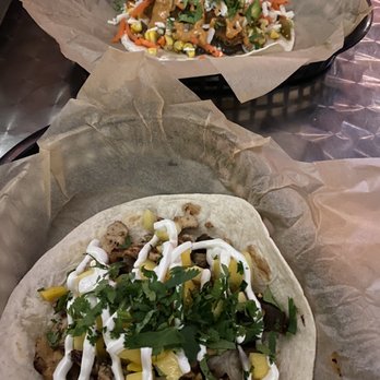 Torchy's Tacos - The Independent (up top) and the Brushfire Taco (towards the bottom) - Tex-Mex Near Me - Austin, Texas