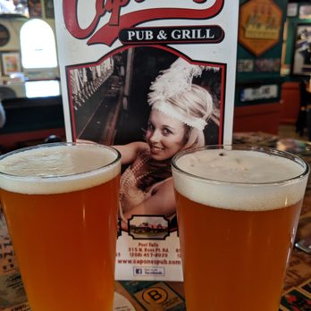 Capone's Pub & Grill - Manny's and Sockeye Hopnoxious IPA for $5.50 each. - Pizza Near Me - Post Falls, Idaho