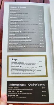 Menu photo 5 Rembrandt Corner Amsterdam, NH