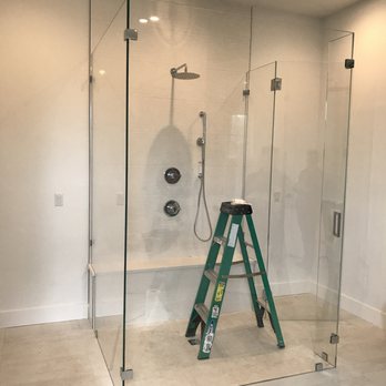 One Day Bath Remodel - a glass shower - General Contractors Near Me One Day Bath Remodel - a glass shower - General Contractors Near Me