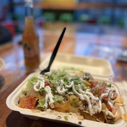 El Jefe’s Taqueria - SUPER Nachos (Veggie)