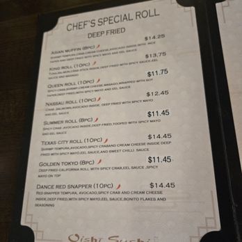 Oishi Sushi - Sushi Bars Near Me - Conroe, Texas