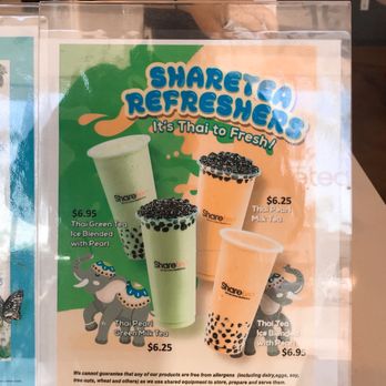 Sharetea - Menu (Thai Series) - Coffee & Tea Near Me - Fountain Valley, California Sharetea - Menu (Thai Series) - Coffee & Tea Near Me - Fountain Valley, California