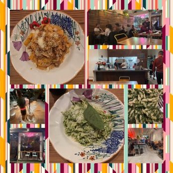 Lucia’s Berkeley - Montage of images from Lucia's Berkeley - Pizza Near Me - Berkeley, California