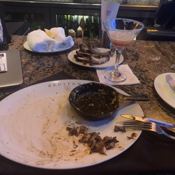 Redstone American Grill - And my empty plate! - Steakhouses Near Me - Bridgewater, New Jersey Redstone American Grill - And my empty plate! - Steakhouses Near Me - Bridgewater, New Jersey