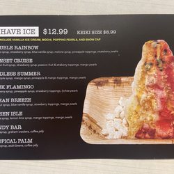 ULI ULI Poke And Shave Ice - Menu Part 2