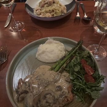 Bistro Central Parc - Chicken Marsala - French Near Me - San Francisco, California