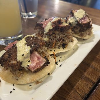 Twisted Fork - Ahi tuna sliders - Cocktail Bars Near Me - El Paso, Texas Twisted Fork - Ahi tuna sliders - Cocktail Bars Near Me - El Paso, Texas
