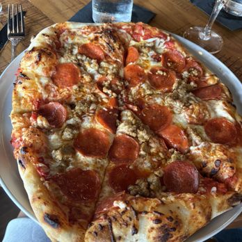 Primo's - Pepperoni & sausage pizza - Salad Near Me - San Antonio, Texas Primo's - Pepperoni & sausage pizza - Salad Near Me - San Antonio, Texas
