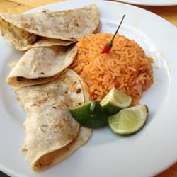 El Luchador - Tacos de Res mit Reis, 21.50