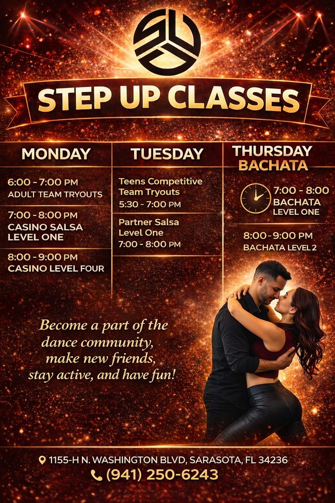 StepUp Dance Studio Logo
