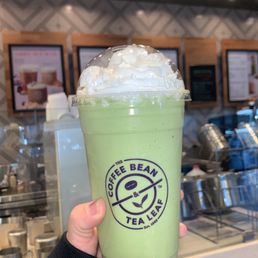 Wow matcha tea ice blend so good!!! (Large size in this picture)
