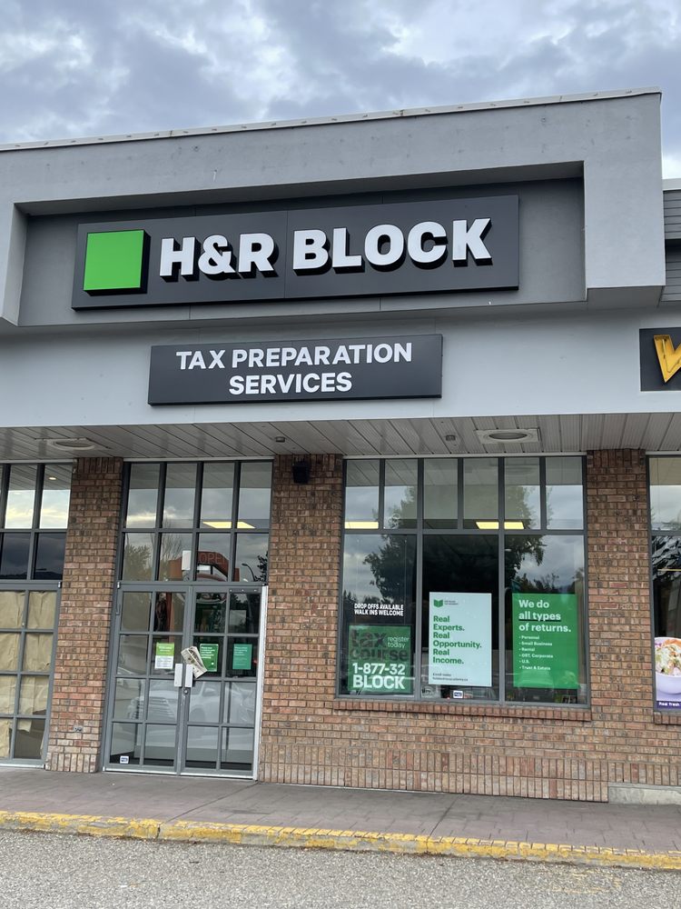 H&R BLOCK Updated June 2024 3101 Hwy 6, Vernon, British Columbia