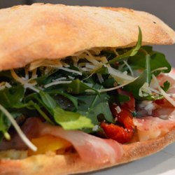 Pizzeria Costa Smeralda Skovshoved - Sandwich with chicken and pancetta