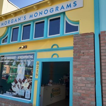 Morgan's Monograms - Morgan's new location, La Mesa 38 Years! - Embroidery & Crochet Near Me - La Mesa, California Morgan's Monograms - Morgan's new location, La Mesa 38 Years! - Embroidery & Crochet Near Me - La Mesa, California