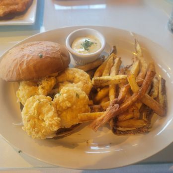 Restaurant Christine - Shrimp poor boy- $16 and delicious! - Comfort Food Near Me - Seattle, Washington
