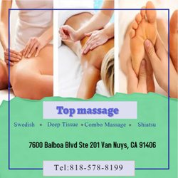 Top Massage - Massage techniques are commonly applied with hands, fingers, elbows, knees, forearms, feet, or a device...