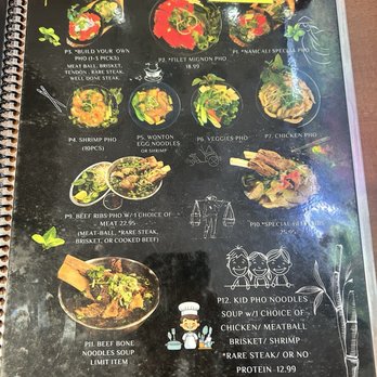 Pho and wings - Menu-4 - Sandwiches Near Me - San Diego, California