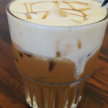 Enseamada Cafe - Sea salt crema iced coffee (7/12/22) - Filipino Near Me - Everett, Washington