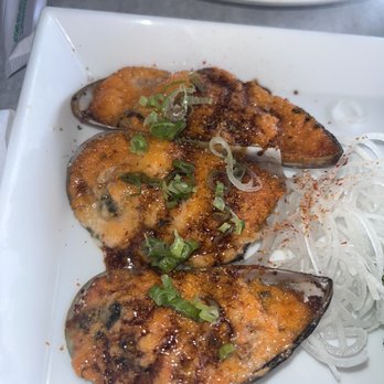Hana Sushi - Baked mussels - Sushi Bars Near Me - Altamonte Springs, Florida Hana Sushi - Baked mussels - Sushi Bars Near Me - Altamonte Springs, Florida