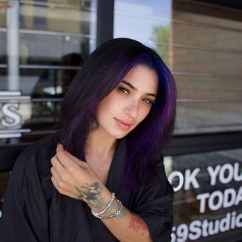 KD Colour - Blue + Purple Color Blocking - Hair Stylists Near Me - Waltham, Massachusetts KD Colour - Blue + Purple Color Blocking - Hair Stylists Near Me - Waltham, Massachusetts