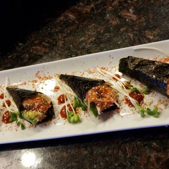 Sushi World - Yellowtail hand roll so cute! - Sushi Bars Near Me - Cypress, California Sushi World - Yellowtail hand roll so cute! - Sushi Bars Near Me - Cypress, California