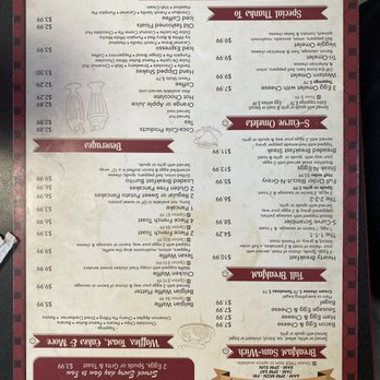 Ocala's Downtown Diner - Upside down menu ;) - Diners Near Me - Ocala, Florida