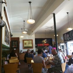Victory Cafe - Having an awesome breakfast at the Victory Cafe in the Blue Moutians.