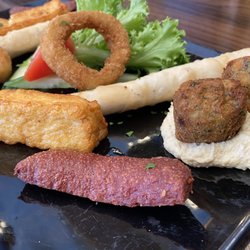 Aspendos Restaurant - Mixed hot appetizer plate