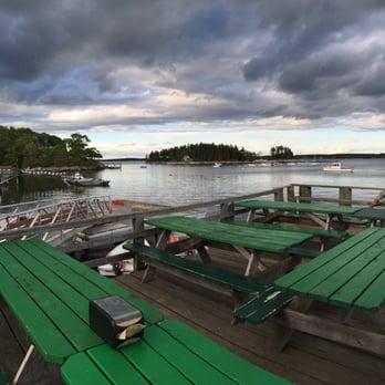 Five Islands Lobster - We ate at the corner table - Seafood Near Me - Georgetown, Maine