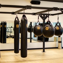 Mayweather Boxing + Fitness - We offer multiple varieties of boxing style punching bags.