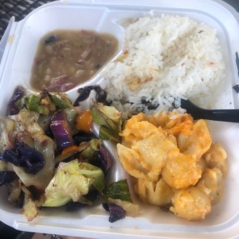 Rainbow Velvet Cafe - Navy beans, rainbow cabbage, Mac n' Cheese, and rice. - Caterers Near Me - Stockton, California Rainbow Velvet Cafe - Navy beans, rainbow cabbage, Mac n' Cheese, and rice. - Caterers Near Me - Stockton, California