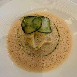 La Trompette - The lobster and scallop ravioli were very complex yet delicate