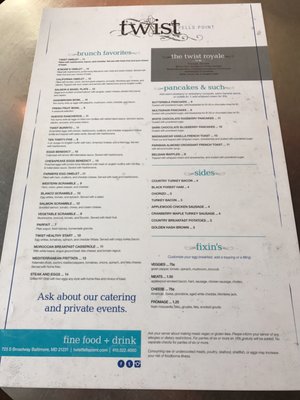 Menu photo 8 Twist fells point Baltimore, MD Menu photo 8 Twist fells point Baltimore, MD