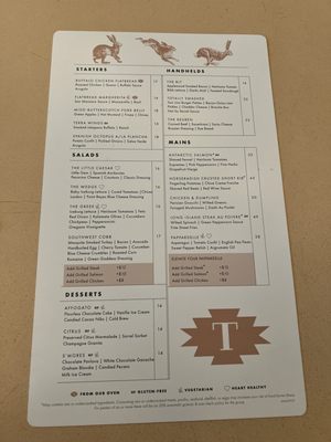 Menu photo 1 Terra Tempe Kitchen & Spirits Tempe, AZ