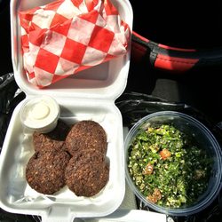 Cedar Grille - Falafel, taboulleh