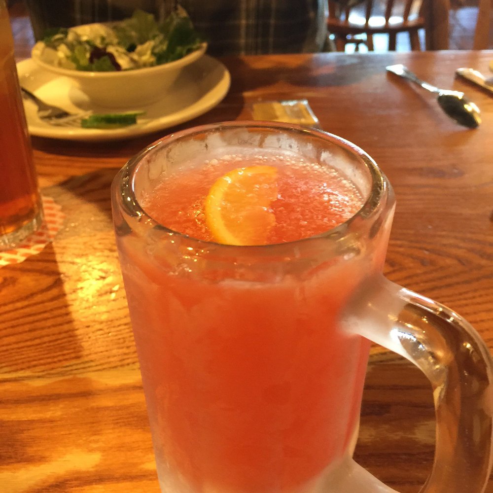 Raspberry lemonade is good.