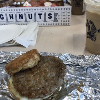 Parlor Doughnuts - Sausage biscuit - Donuts Near Me - St. Augustine, Florida