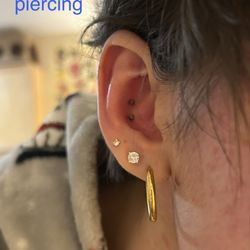 I'm Just Saiyan - 1st day of piercing, only minor bleeding at the shot but that was expected, completely perfect healing afterwards
