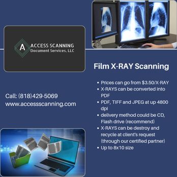 Access Document Scanning Services - X-ray Scanning - Printing Services Near Me - Encino, California Access Document Scanning Services - X-ray Scanning - Printing Services Near Me - Encino, California