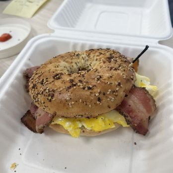 Simply Honest Cafe - Bacon Egg and Cheese Bagel - Sandwiches Near Me - Columbus, Ohio