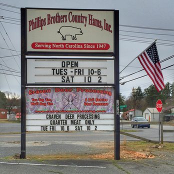 Phillips Brothers Country Ham - Phillips Brothers Country Ham Store - Meat Shops Near Me - Asheboro, North Carolina Phillips Brothers Country Ham - Phillips Brothers Country Ham Store - Meat Shops Near Me - Asheboro, North Carolina