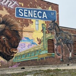 Vibrant Seneca Public Art Mural