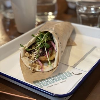 Souvla - veg sandwich - Greek Near Me - San Francisco, California Souvla - veg sandwich - Greek Near Me - San Francisco, California