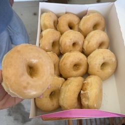 Jelly Donuts & Kolaches - Glazed Dozen (bakers dozen, lucky us)