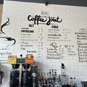 Coffee Joint - Menu - Coffee & Tea Near Me - Chicago, Illinois