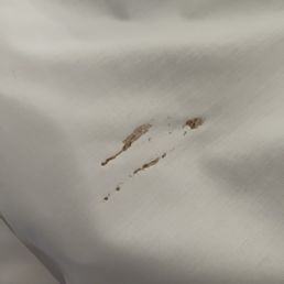 Dirty stains that ruined the shirts Dirty stains that ruined the shirts