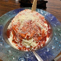 Eis Café Simonetti - Large spaghetti Eis.