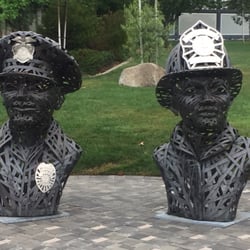 Carlsbad Fire Department - Beautiful metal art work!